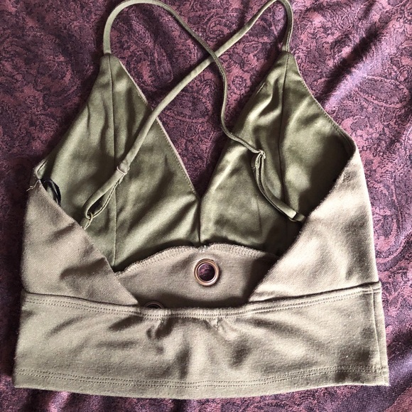 NWOT Party Clubbing Sexy Crop Top - Picture 2 of 2